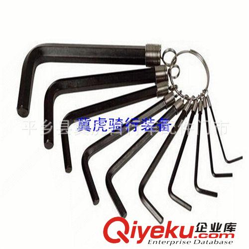高碳鋼自行車工具修車內(nèi)六角扳手山地車各種規(guī)格套裝配件原始圖片2