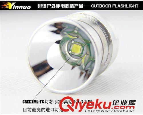 廠家批發T6潛水手電筒 T6頭燈 大功率潛水進口LED批發原始圖片2