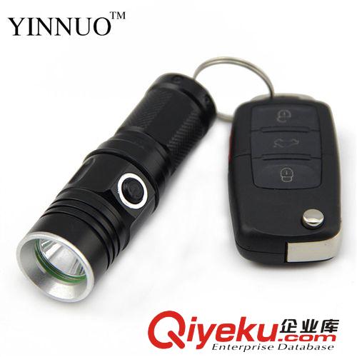 zpZ8車載強光手電筒車用可充電手電內(nèi)置鋰電池進口cree q5燈芯