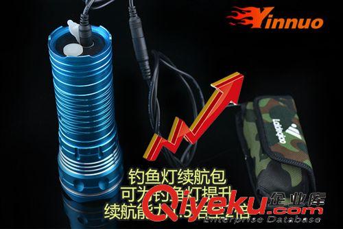 zp4節高容量鋰電池組釣魚燈續航電池包強光頭燈自行車燈電池組原始圖片3