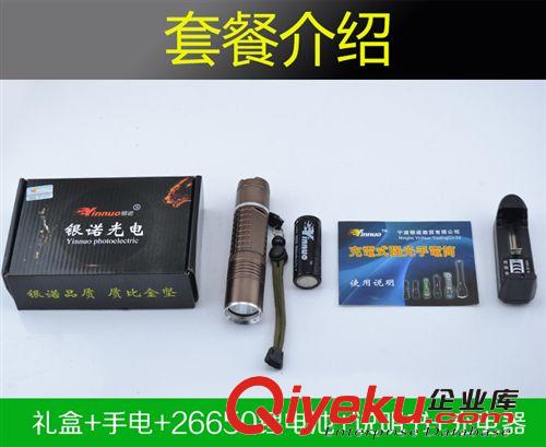tj 廠家批發(fā) 強光手電筒進口T6防水戶外 家用現(xiàn)貨供應(yīng)原始圖片2