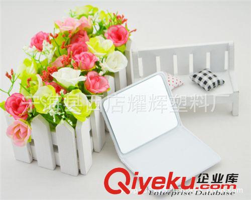 gd精致方鏡 PU皮鏡子 時(shí)尚化妝鏡 梳妝鏡 臺(tái)式鏡 小號(hào)白色