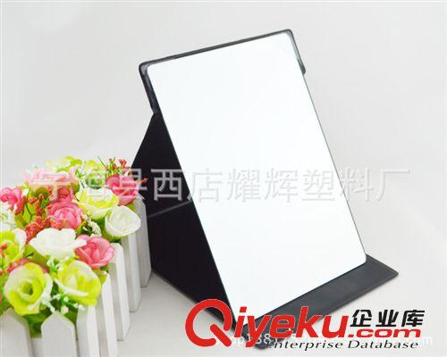 化妝品批發 便攜折疊化妝鏡子臺式皮質學院風格 高檔 質量好