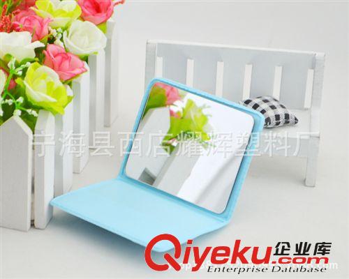 工藝品定制 供應高檔PU皮面特制可折疊鏡子 開業慶典禮贈品{sx}原始圖片3
