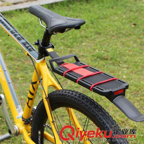 自行車 單車 山地車快拆后貨架 帶擋泥板反光板原始圖片2