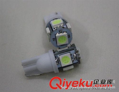 廠家直銷 T10 5050 冰藍5燈 示寬燈 閱讀燈 牌照燈原始圖片3