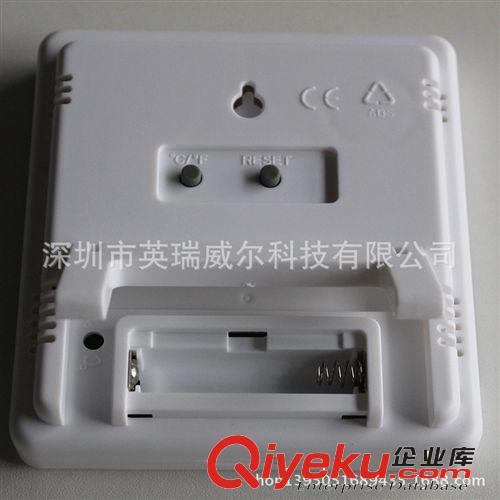 大屏幕家用溫度計溫濕度計高精度室內(nèi)電子溫度計HTC-1帶鬧鐘5731原始圖片2