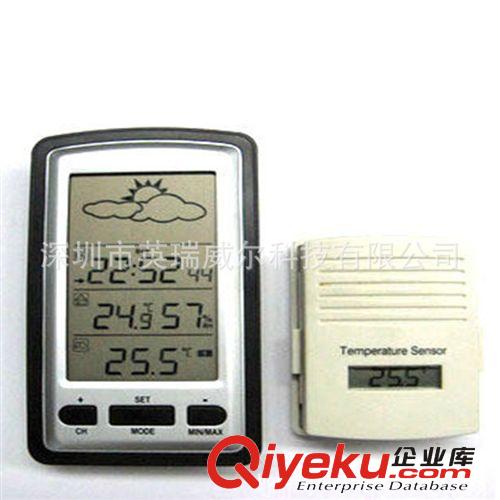 外貿(mào)精品無(wú)線電子溫度計(jì)濕度計(jì)溫濕度計(jì)無(wú)線氣象站溫濕度計(jì) 5008原始圖片2