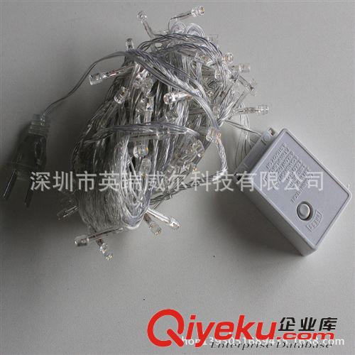 100頭Led防水燈彩燈閃燈串燈圣誕節(jié)婚慶用品裝飾燈戶外多色6176原始圖片3