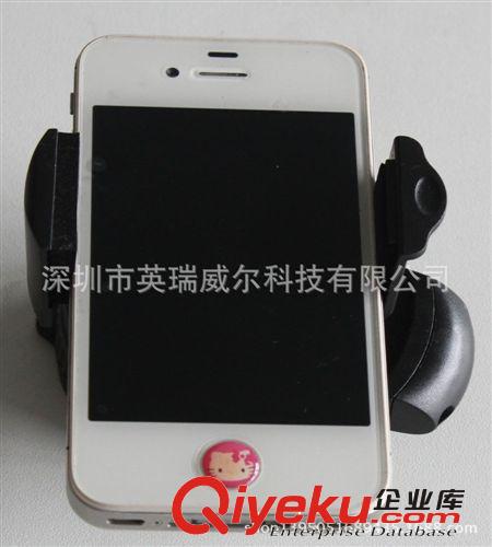 蘋果4/4S/5 車載手機(jī)360度迷你旋轉(zhuǎn)車用手機(jī)支架吸盤 6189原始圖片2