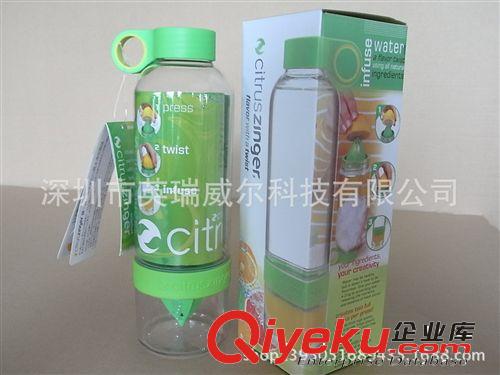 檸檬杯CZ帶小字帶二維碼/激光標活力瓶 檸檬水杯sq手動榨汁機原始圖片2