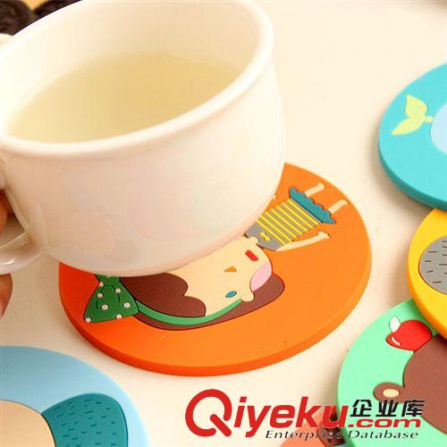 熱賣可愛卡通卡通杯墊可愛杯墊碗墊隔熱墊 羅馬尼杯墊原始圖片2