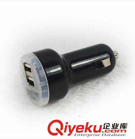 供應(yīng) 迷你雙USB車充 車載充電器 手機(jī)車載充電器 汽車{wn}車充原始圖片2