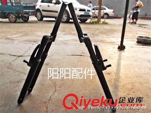 26寸山地車前減震專用前叉/黑色有牙前叉原始圖片2