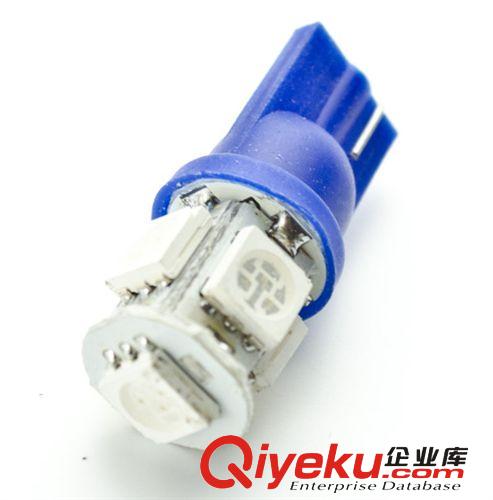 tj廠家提供LED汽車示寬燈 T10 5050 5燈儀表燈/閱讀燈/牌照燈原始圖片2