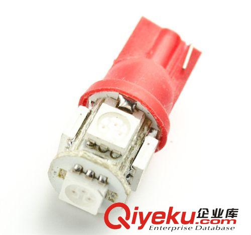 tj廠家提供LED汽車示寬燈 T10 5050 5燈儀表燈/閱讀燈/牌照燈原始圖片3
