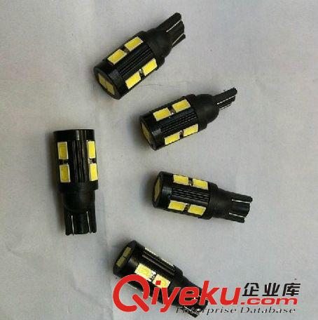 廠家直銷T10示寬燈 W5W汽車LED小燈 5630 6/10燈鋁件）儀表燈原始圖片3
