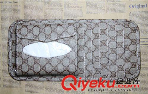 供應批發汽車遮陽板CD夾 單層半布CD夾，多花樣汽車用品