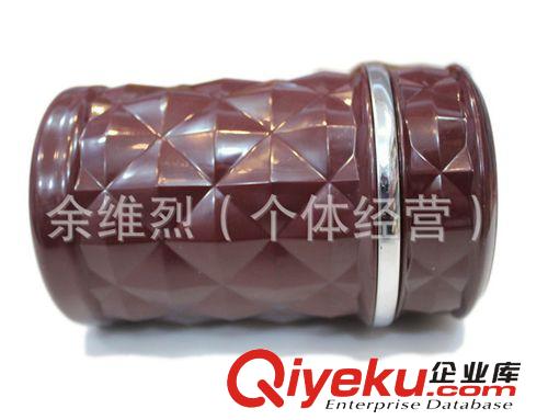 鉆石切面汽車煙灰缸 車載煙灰缸帶led燈 車用煙灰缸 供應批發(fā)原始圖片2