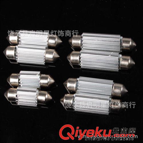 5630-6SMD 31/36/39/41MM 高亮LED閱讀燈雙尖車頂燈帶鋁件散熱原始圖片3