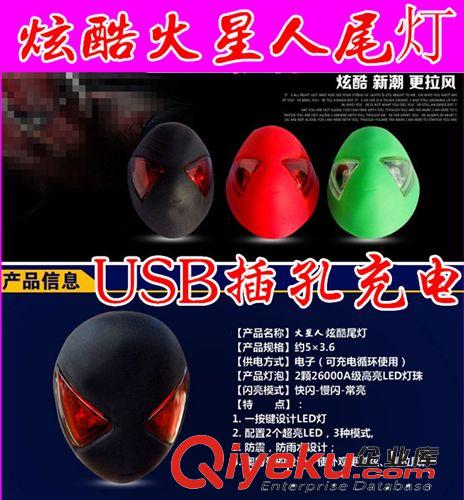 自平衡電動獨輪車激光尾燈原始圖片2
