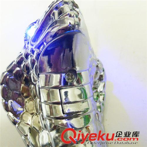 廠家直銷 汽車改裝排檔頭 眼鏡蛇排擋頭/帶燈蛇頭檔把頭 帶led燈原始圖片2