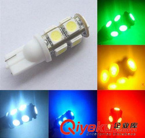 廠(chǎng)家直銷(xiāo) t10 示寬燈 儀表燈 5050 9頭smd 汽車(chē)LED 閱讀燈原始圖片2