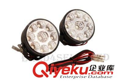 汽車日行燈 圓形9LED日行燈 汽車通用LED霧燈改裝 日間行車燈原始圖片3