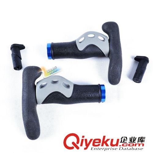 PODAY黑色副把 山地自行車小副把 小扶把 牛角把 把握