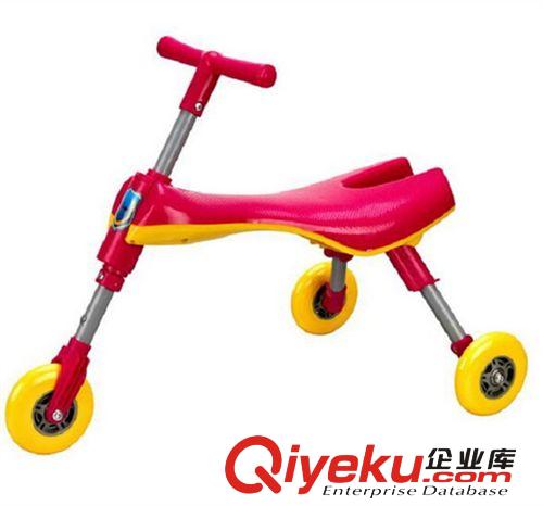 兒童三輪折疊多功能螳螂車/學步車/永康廠家批發原始圖片2