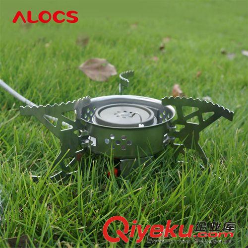 ALOCS愛路客 戶外便攜野營爐具 野炊聚餐 颶風(fēng)分體式氣爐頭原始圖片2
