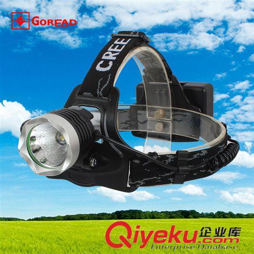 2014新品 GD07T 強光頭燈 18650充電頭燈 CREE T6燈珠頭燈原始圖片2