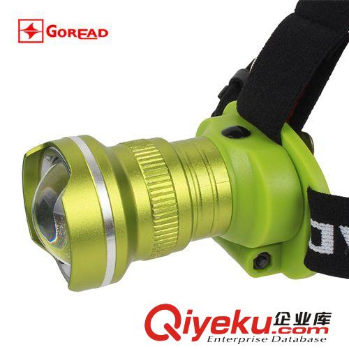 過路者GD60頭燈T6 LED調焦強光頭燈釣魚遠射打獵兩用7號18650充電原始圖片2