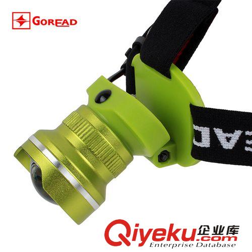 過路者GD60頭燈T6 LED調焦強光頭燈釣魚遠射打獵兩用7號18650充電原始圖片3