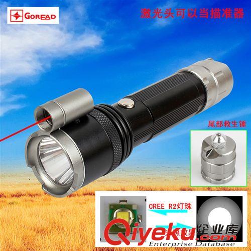 T09 自行車燈和頭燈二用 CREE R2強光頭燈 大功率強光頭燈 LED燈