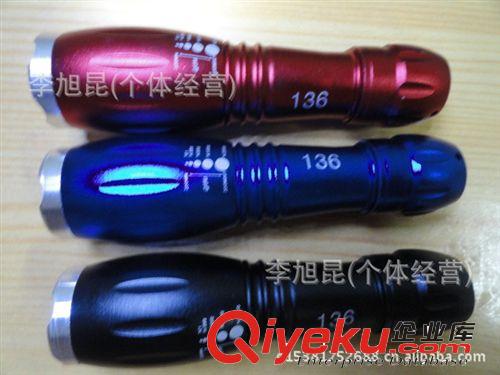 超高亮航空鎂鋁合金9LED手電筒 迷你小電筒 迷你小鋼炮原始圖片2