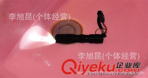 一節(jié)五號(hào)電池手電筒LED燈小手電筒 迷你戶外小手電 兩節(jié)套鋁合金原始圖片3