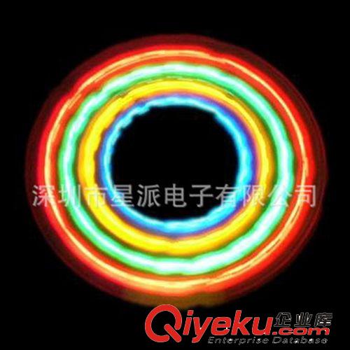 供應七彩發光小風扇 LED圖案閃光風扇 兒童創意新奇特迷你小風扇