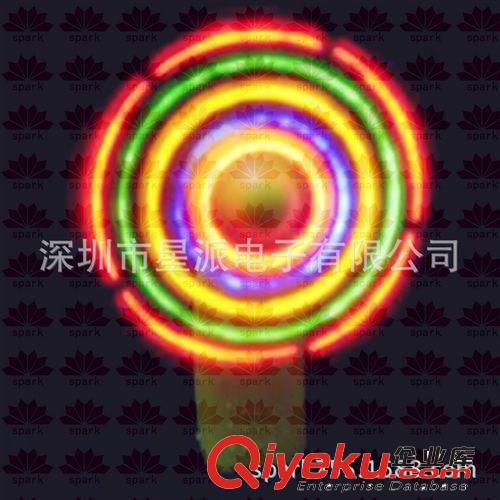 廠家供應發光風扇 七彩小風扇 迷你手持風扇 led小風扇原始圖片3