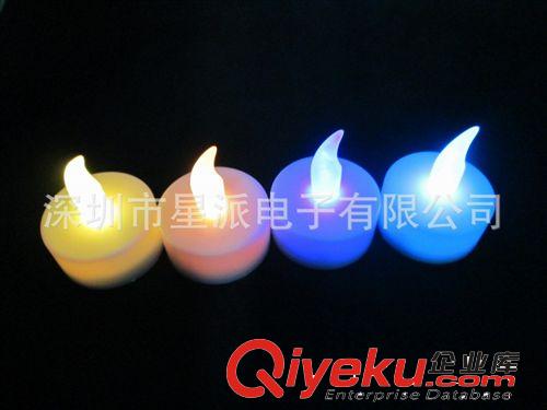 [浪漫禮品]供應(yīng)LED七彩蠟燭燈  發(fā)光小蠟燭燈  LED蠟燭