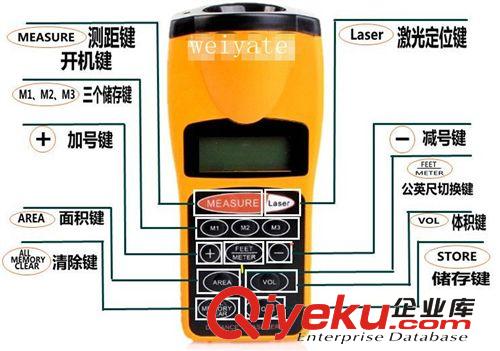 CP3007超聲波測(cè)量?jī)x裝修激光紅外線測(cè)距儀手持激光定位電子測(cè)量尺原始圖片3