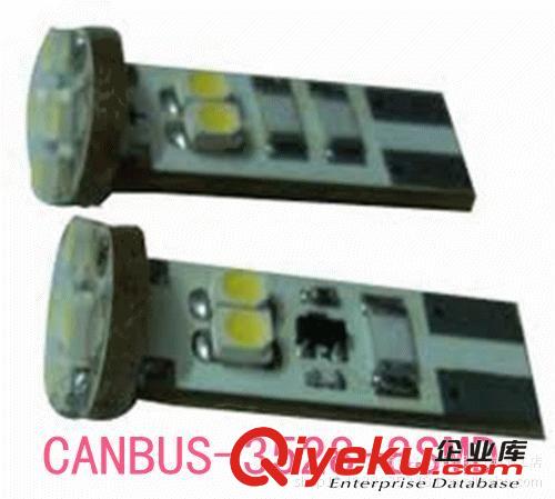 低價廠家直銷LED指示燈 儀表燈 示寬燈CANBUS-T10-3528-8SMD