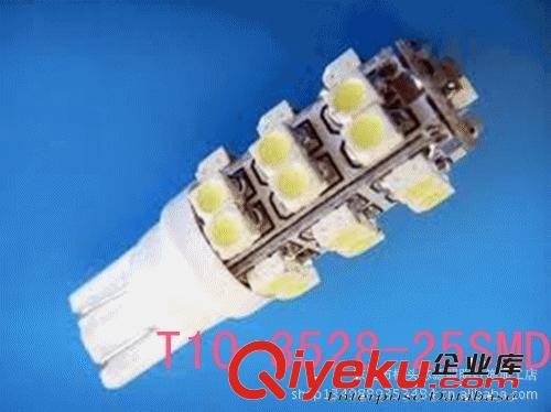 廠家直供高亮LED汽車燈，指示燈，儀表燈，工作燈 T10-3528-25SMD