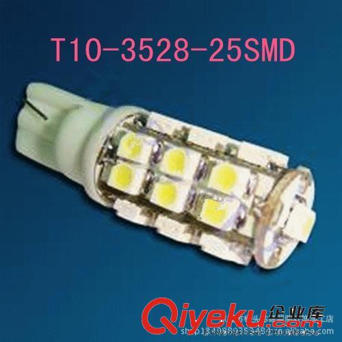 廠家直供高亮LED汽車燈，指示燈，儀表燈，工作燈 T10-3528-25SMD