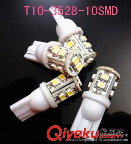 廠家直供高亮LED汽車燈，指示燈，儀表燈  T10-5050-13SMD