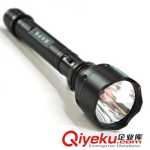 戶外鋁合金 強光手電筒XPE cree T6 遠射巡邏大功率防爆電筒 充電