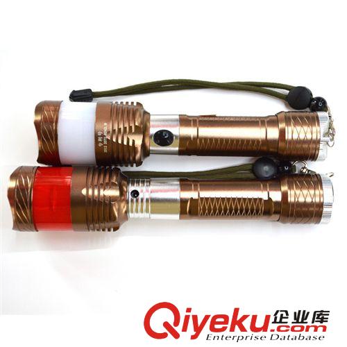 鋁合金強(qiáng)光手電筒XPE Q5伸縮調(diào)焦調(diào)光變焦充電遠(yuǎn)射警示燈防水電筒原始圖片2
