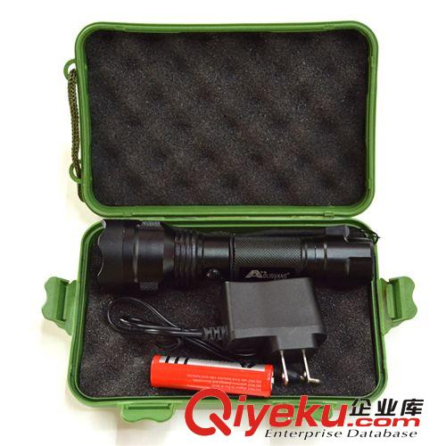 鋁合金led強(qiáng)光手電筒 CREE XPE Q5 調(diào)焦調(diào)光 C8雙用充電大功率原始圖片3