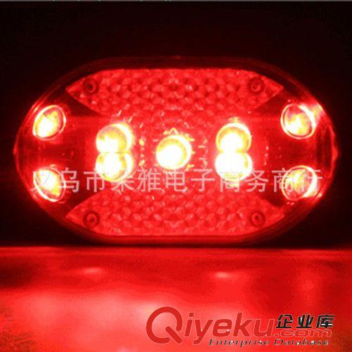 多模式自行車警示燈騎行山地車尾燈9LED超亮自行車燈配件裝備tj原始圖片3