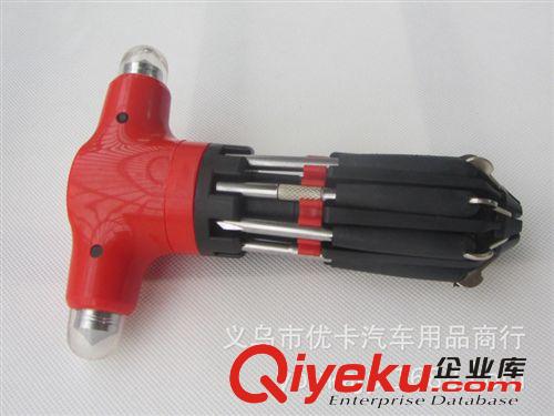 8合1急救錘 多功能汽車(chē)安全錘救生錘 車(chē)用破窗器逃生錘子玻璃錘子原始圖片3